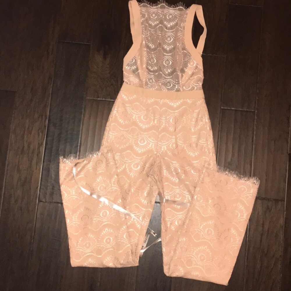 Carmelita Blush Jumpsuit - Picture 6 of 7